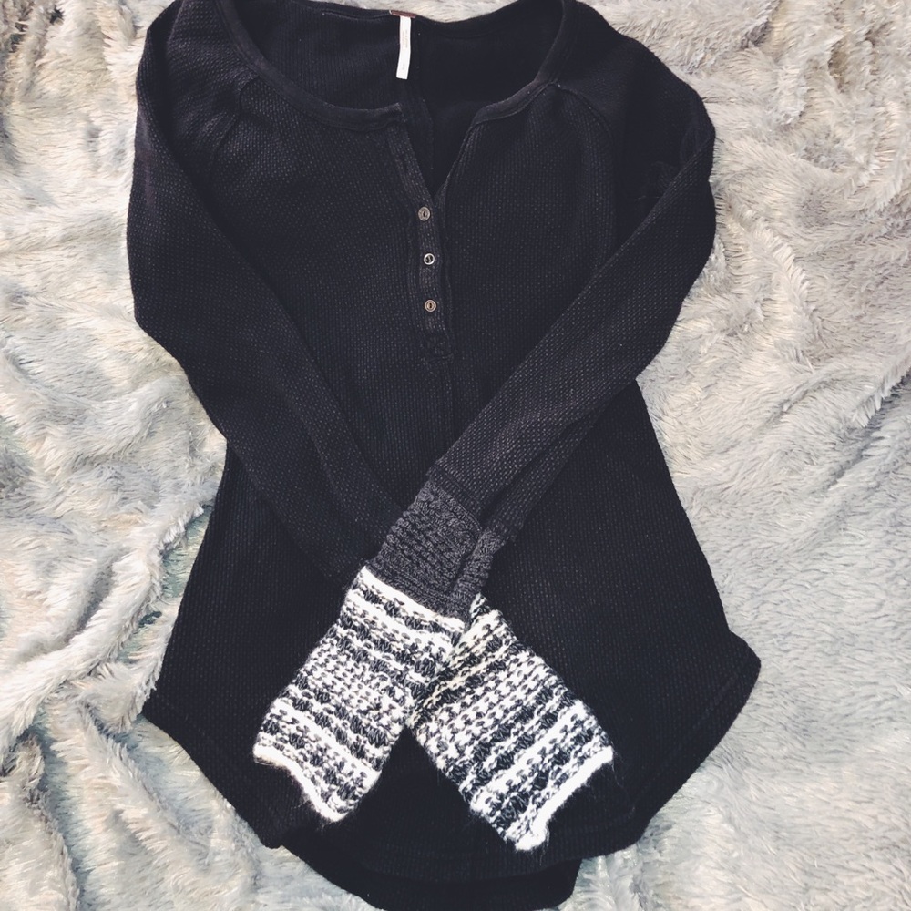 Free People black blouse (S)